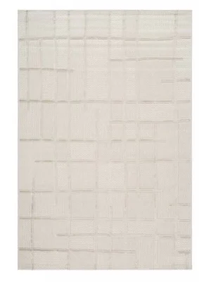 Destan Halı Passion Robot Modern Desenli Kolay Temizlenebilir Salon Halısı A0517A KREM