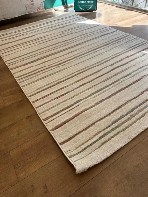 Destan Halı Gloria 5303 Modern İskandinav Hav Toz Vermez Etnik Modern Makine Halısı