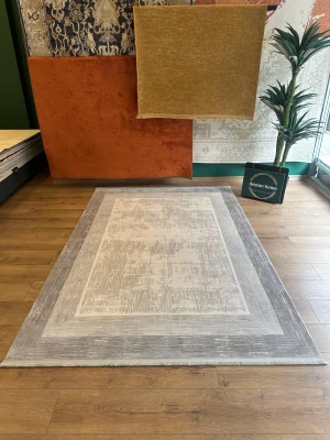 Destan Halı Quasar Yumuşak ve Parlak Tuşeli Modern Salon Halısı 8503