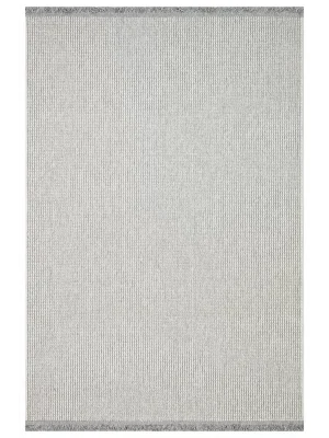 Destan Halı Step 6404 Beyaz Açık Gri Halı