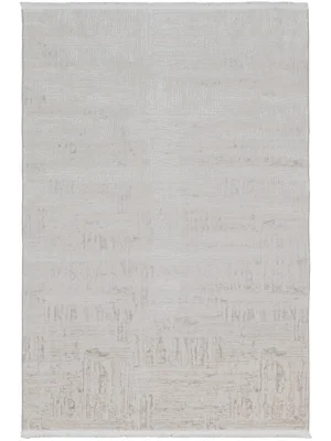 Destan Halı Sunrise 02 Modern Açık Krem Bej Renkli Yumuşak Dokulu ve Kolay Temizlenebilir Hafif Sık Dokuma Halı