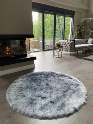 Destan Home APOST Premium Yumuşak Tabanlı Halı Gri