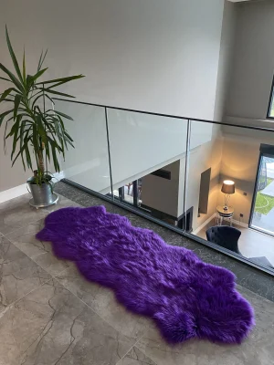 Destan Home APOST Premium Yumuşak Tabanlı Halı Mor