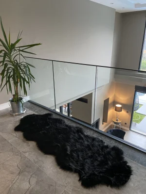 Destan Home APOST Premium Yumuşak Tabanlı Halı Siyah