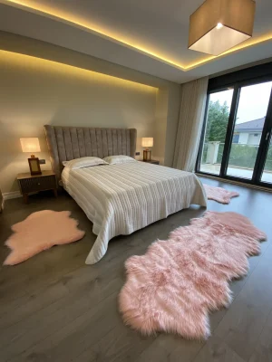 Destan Home APOST Premium Yumuşak Tabanlı Halı Somon