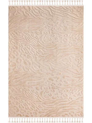 Destan Halı Ipek Lux 11706 Modern İskandinav Hav Toz Vermez Etnik Modern Makine Halısı