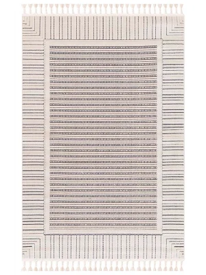 Destan Halı 1750A Modern İskandinav Hav Toz Vermez Etnik Modern Makine Halısı