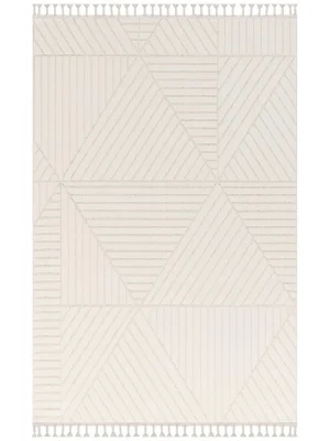 Destan Halı Shazam 2353A Modern İskandinav Hav Toz Vermez Etnik Modern Makine Halısı