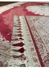 Destan Exclusive Modal İpek 120 Tarak Klasik Makine Halısı Kırmızı