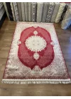 Destan Exclusive Modal İpek 120 Tarak Klasik Makine Halısı Kırmızı