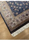 Destan Exclusive Modal İpek 120 Tarak Klasik Makine Halısı Mavi