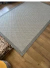 Destan Halı Sisal 06 Bordürlü Özel Ölçü Tam Çerçeveli Jüt Sisal Modern Halı