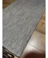 Destan Sisal Plus Özel Ölçü Jüt Sisal Modern Mutfak Salon Koridor Halısı Gri