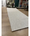 Destan Sisal Plus Özel Ölçü Jüt Sisal Modern Mutfak Salon Koridor Halısı Düz Vizon