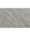 Destan Sisal Plus Özel Ölçü Jüt Sisal Modern Mutfak Salon Koridor Halısı Düz Gri
