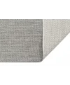 Destan Sisal Plus Özel Ölçü Jüt Sisal Modern Mutfak Salon Koridor Halısı Düz Gri