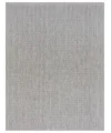 Destan Sisal Plus Özel Ölçü Jüt Sisal Modern Mutfak Salon Koridor Halısı Düz Gri