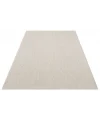 Destan Sisal Plus Özel Ölçü Jüt Sisal Modern Mutfak Salon Koridor Halısı Düz Vizon