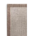 Destan Natura Sisal Bordürlü Özel Ölçü Tam Çerçeveli Jüt Sisal Modern Halı Ntr04 Kahve-Sütlü Kahve