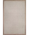 Destan Natura Sisal Bordürlü Özel Ölçü Tam Çerçeveli Jüt Sisal Modern Halı Ntr04 Kahve-Sütlü Kahve