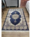 Tuğra halı Dolmabahçe Lacivert Etnik Modern Salon Halısı