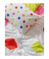 Cottonbox Modeline Ranforce Dotsy Turuncu Çift Kişilik Nevresim Takımı