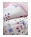 Cottonbox Modeline Ranforce Jayda Pembe Çift Kişilik Nevresim Takımı