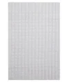 Destan Diamond Desenli Modern Altı Kaymaz Makinede Yıkanabilir Peluş Serisi Gri