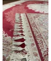 Destan Exclusive Modal İpek 120 Tarak Klasik Makine Halısı Kırmızı