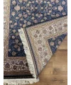 Destan Exclusive Modal İpek 120 Tarak Klasik Makine Halısı Mavi