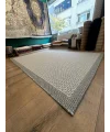 Destan Halı Sisal 06 Bordürlü Özel Ölçü Tam Çerçeveli Jüt Sisal Modern Halı
