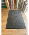 Destan Halı Ürgüp 6010 Antrasit Kaymaz Tabanlı Yıkanabilir Kilim