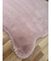 Tavşan Tüyü Post Peluş Ultra Yumuşak Post Puffy Pembe