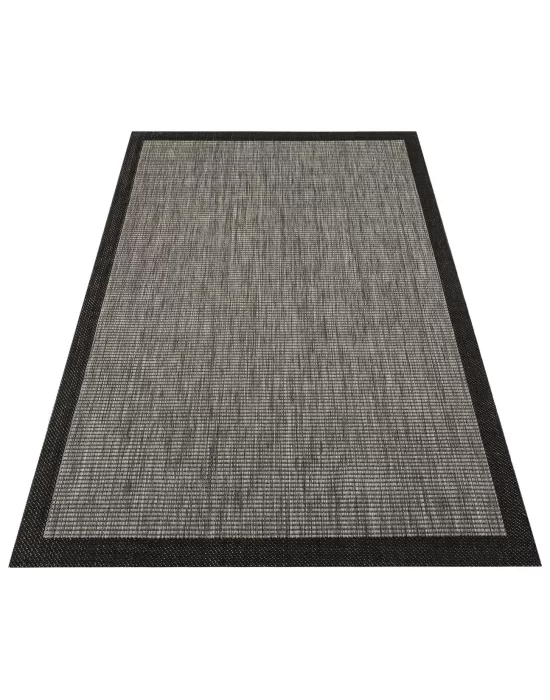 Destan halı AS01 Sisal Bordürlü Çerçeveli Jüt Sisal Modern Dekoratif Halı