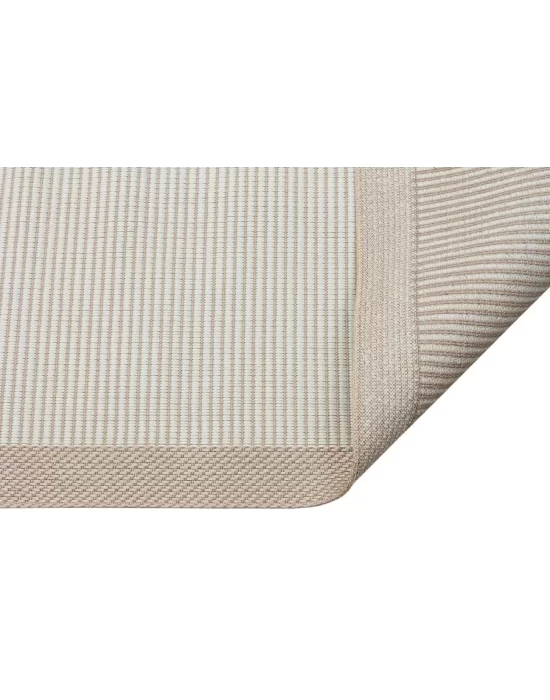 Destan halı AS05 Sisal Bordürlü Çerçeveli Jüt Sisal Modern Dekoratif Halı