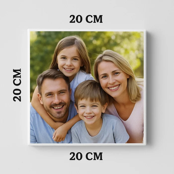 Kişiye Özel 20x20 Tuval Baskı – Fotoğraf & Hediye | Dekoratif Duvar Ürünü