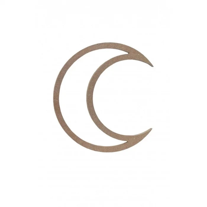 3lü Ay Şeklinde MDF Kasnak Seti - 4 mm