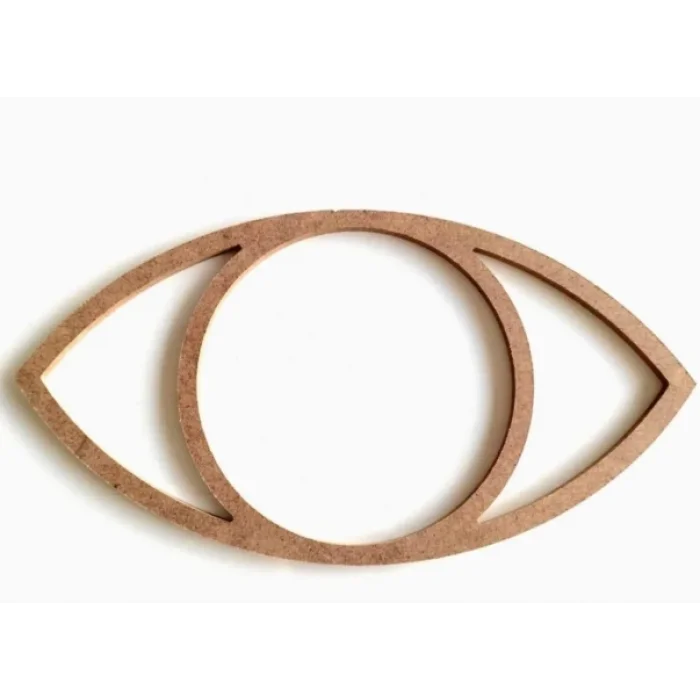 3lü Göz Şeklinde MDF Kasnak Seti - 4 mm