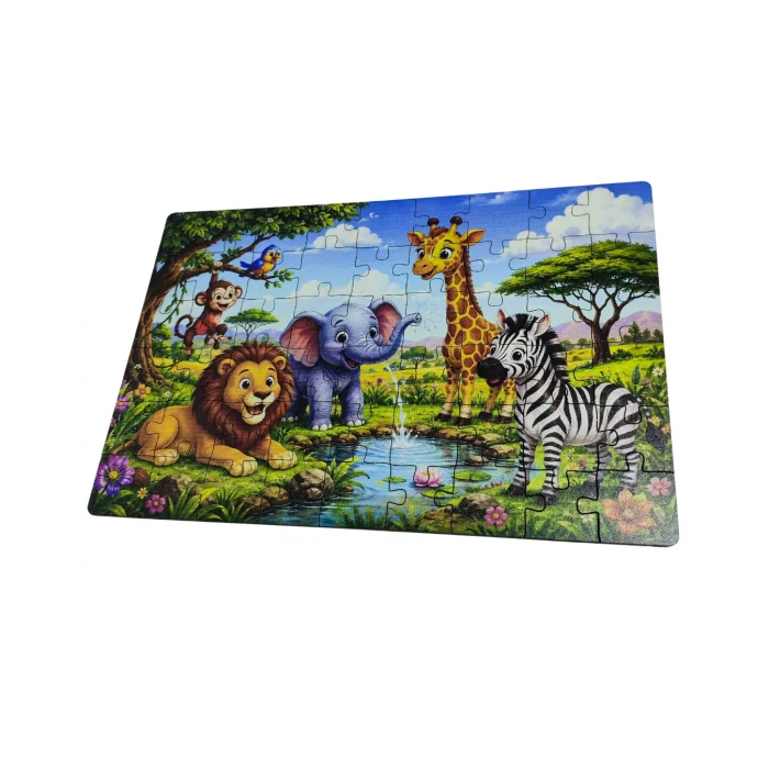 30x20 cm MDF Puzzle 54 Parça | Kişiye Özel Baskılı Ahşap Yapboz | Çocuk ve Yetişkin Puzzle