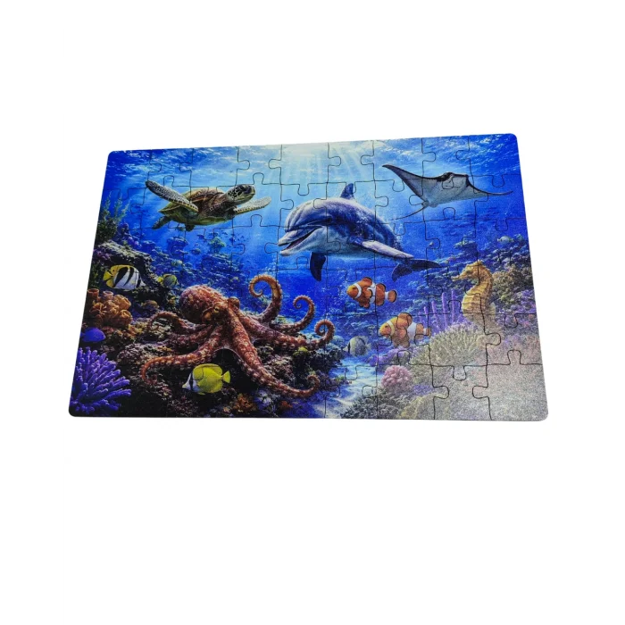 30x20 cm MDF Puzzle 54 Parça | Kişiye Özel Baskılı Ahşap Yapboz | Çocuk ve Yetişkin Puzzle