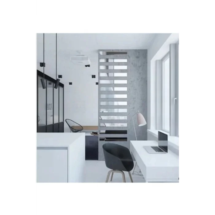 Şerit Duvar Süs Aynalı Pleksi (6’lı Set) 5x30 Cm Boyut