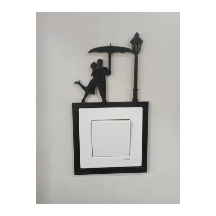 Mdf Priz Çerçevesi Sevgili Temalı