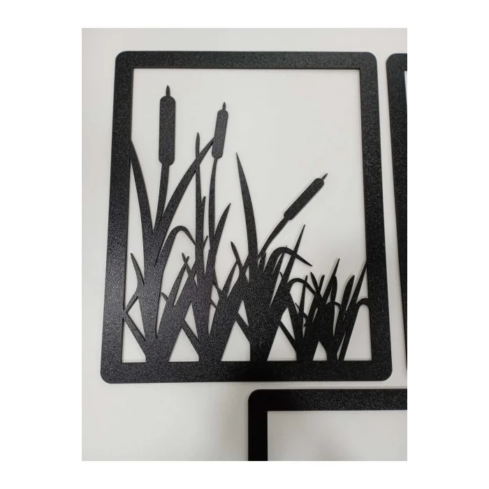 Lazer Kesim Ahşap Tablo 3lü