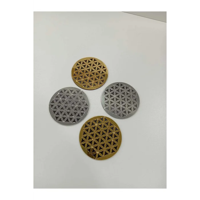 Yaşam Çiçeği Bardak Altlığı