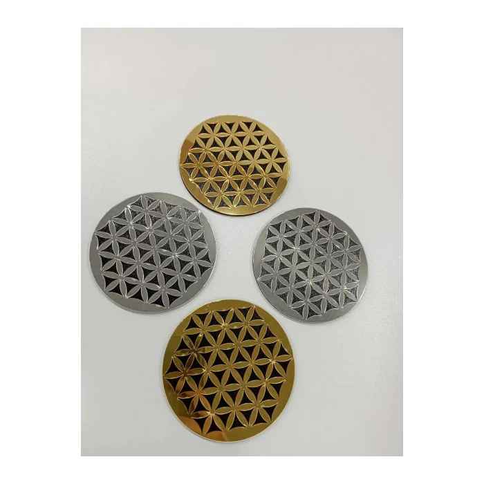 Yaşam Çiçeği Bardak Altlığı