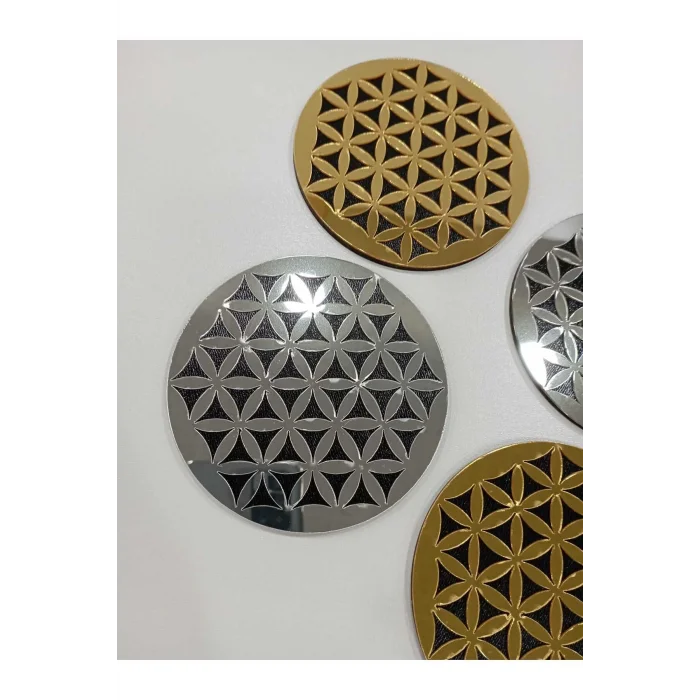 Yaşam Çiçeği Bardak Altlığı