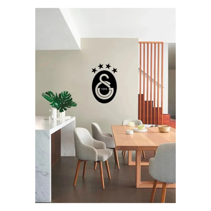 Ahşap Galatasary Duvar sanat Amblem Sembol Tablo Hediyelik Eşya