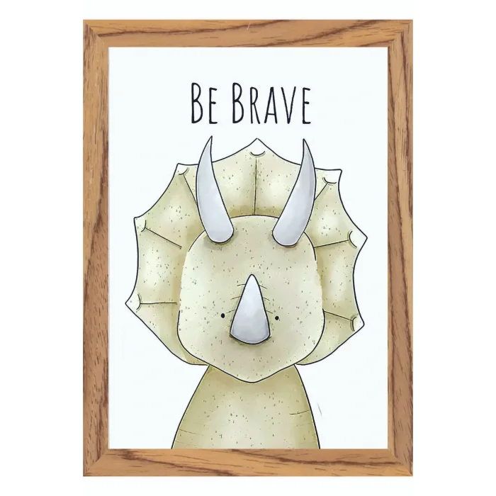 Çocuk Odası İngilizce Dekoratif Retro Mdf Tablo ( Çerçeve Görünümlü ) Hayvanlar