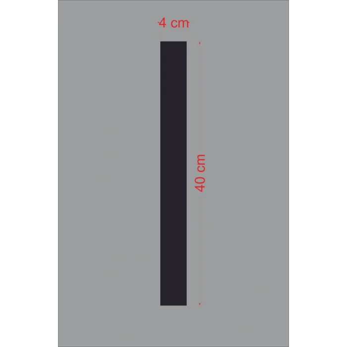 Dekorasyon Ahşap Şerit Duvar Panelleri Duvar Çıtası Iskandinav  (5ADET) 40x4cm
