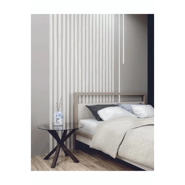 Dekorasyon Ahşap Şerit Duvar Panelleri Duvar Çıtası Iskandinav  (5ADET) 40x4cm